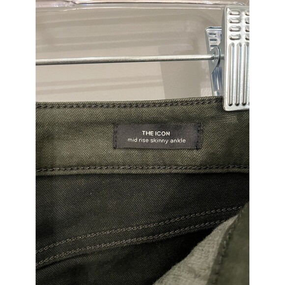 Joe’s Jeans Coated Camo The Icon Mid-Rise Skinny Ankle Jeans Women Size 25 - Picture 4 of 16